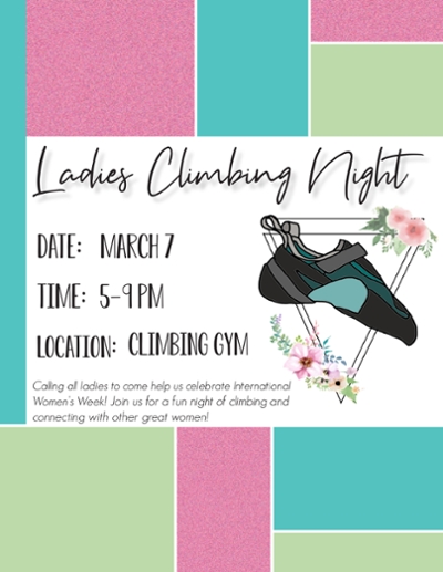 Ladies Climbing Night